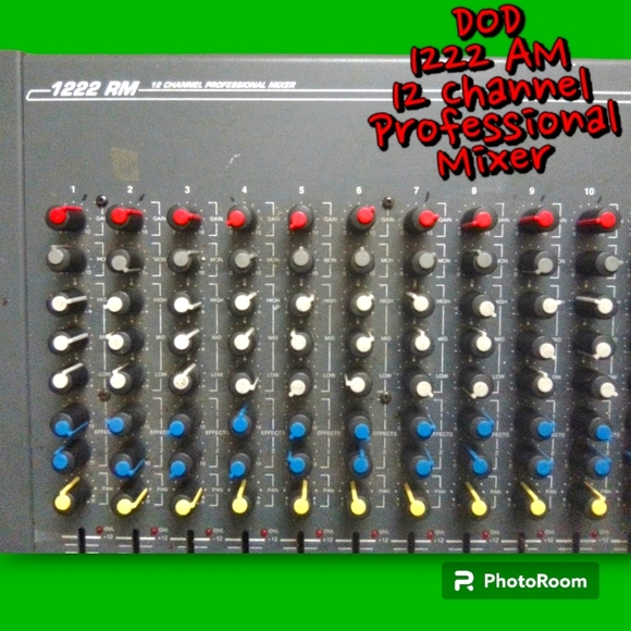 DOD 1222 AM 12 Channel Professional Mixer - Picture 3 of 3
